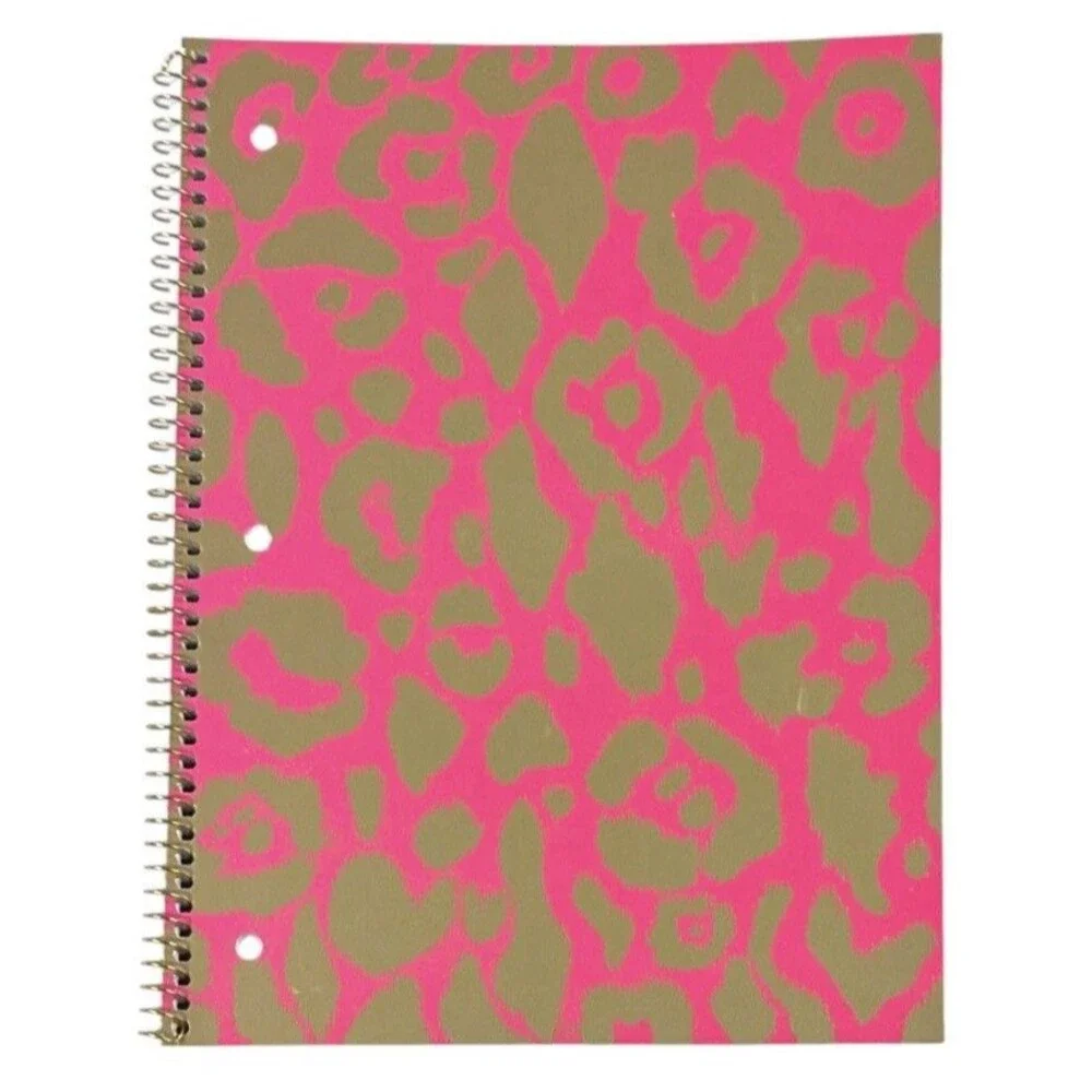 3x Class Act Stationery Wide Ruled Spiral Notebooks 70 Sheets Each
